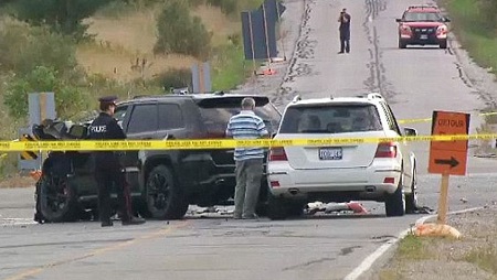 Accident spot picture