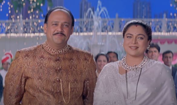 Actors Alok Nath and Reema Lagoo