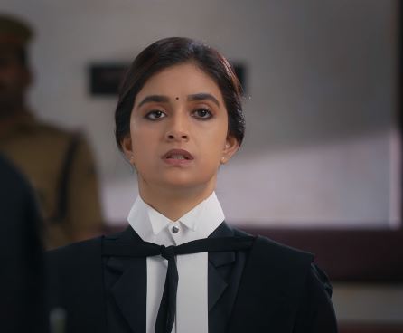 Actress Keerthy Suresh acted as advocate Madhavi Mohan
