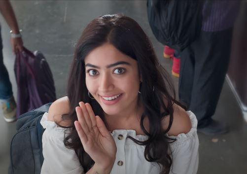 Actress Rashmika Mandanna as Samskruthi