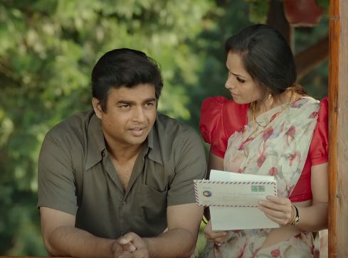 Actress Simran with main character R Madhavan