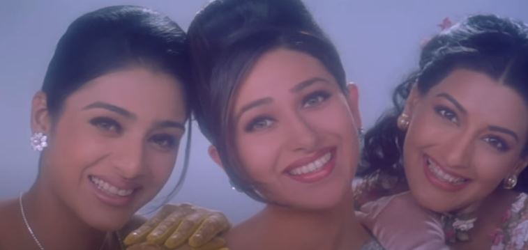 Actress Tabu, Sonali Bendre and Karisma Kapoor