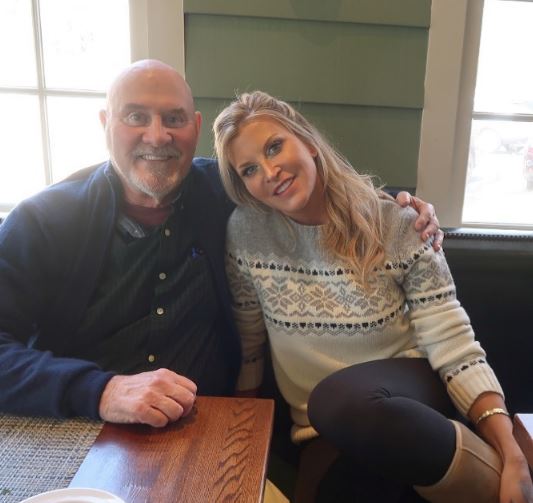 Allison and her dad Timothy Barron