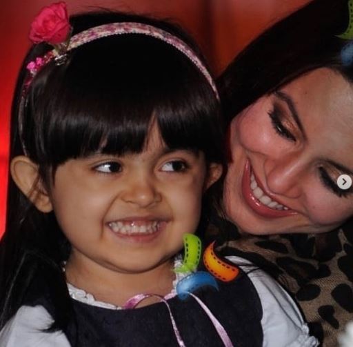 Aryana Chaudhry childhood image
