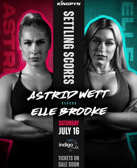 Astrid Wett fight against Elle Brooke