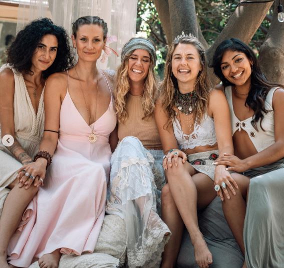 Blu with her family