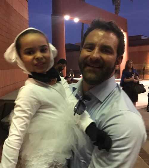 Bryan with his daughter Lexie Spears