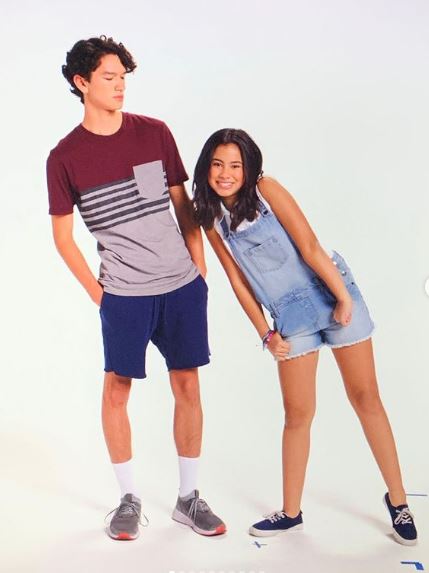 Charlie with Tess Romero