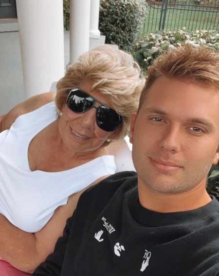 Chase Chrisley with his Nanny