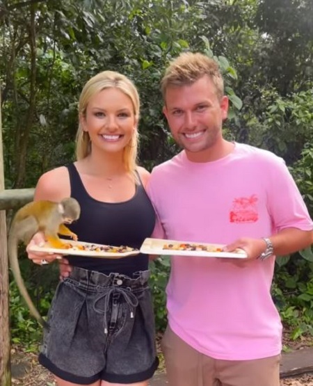 Chase Chrisley with his girlfriend