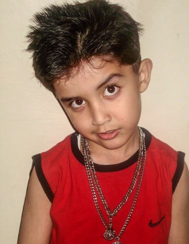 Childhood photo of Abdullah