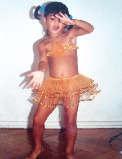 Childhood photo of Carol