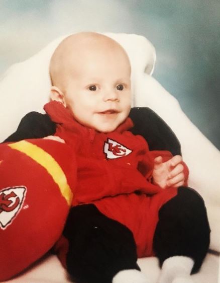 Childhood photo of Lightfoot