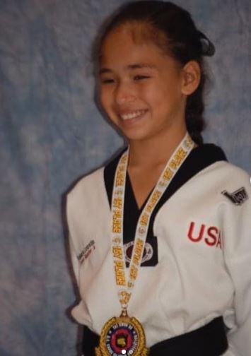 Childhood photo of Valerie