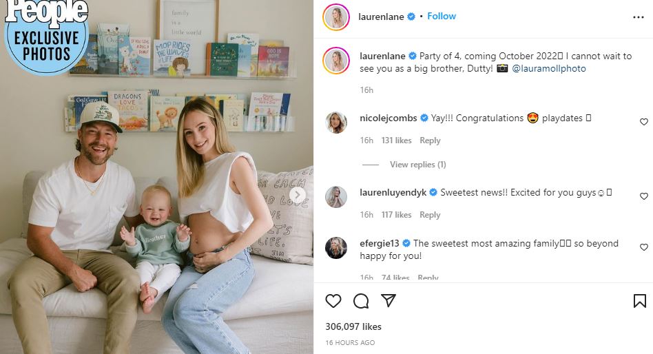 Chris Lane and Lauren Bushnell Lane Expecting Second Baby