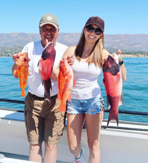 Christina and her father