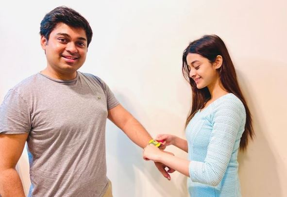 Darshana Banik and her brother