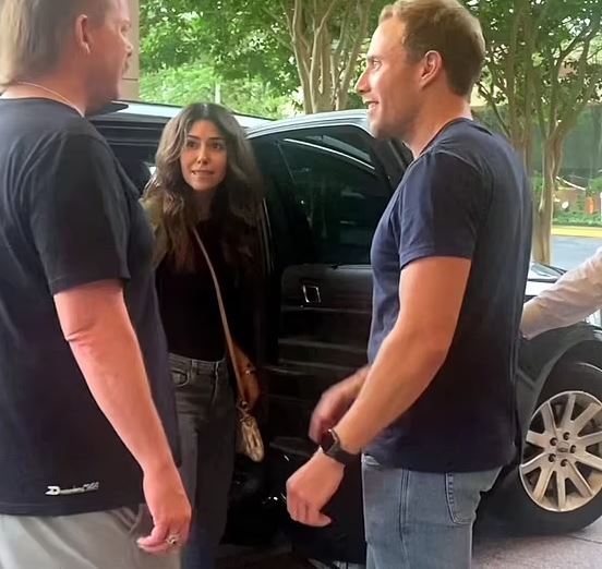 Edward Owen viral image with Camille Vasquez