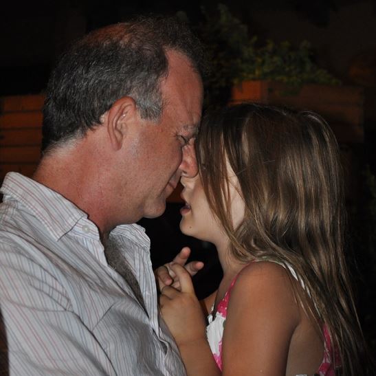 Elodie and her dad
