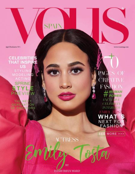 Emily Tosta on Vous magazine