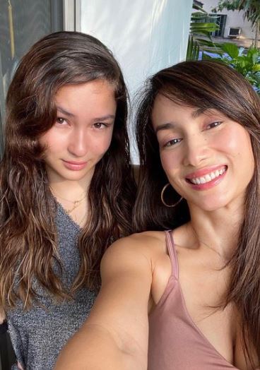 Erika is the daughter of Ina Raymundo
