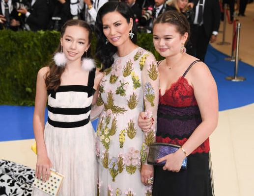 Grace with her sister and mother