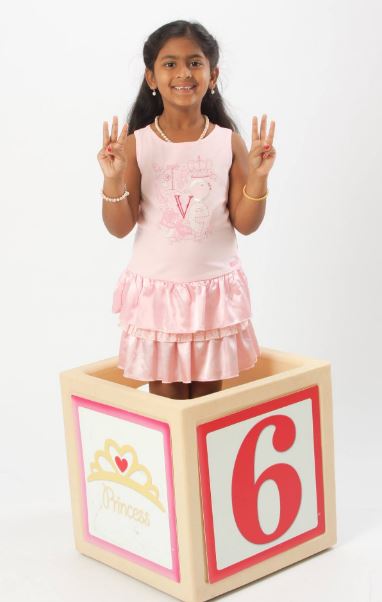 Harini Logan childhood image