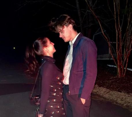 Isabel is dating Christopher Briney