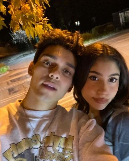 Isabella with her boyfriend, Anthony Cyrus Keyvan