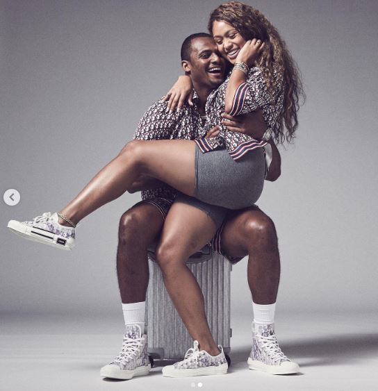 Jilly and her boyfriend Deshaun Watson
