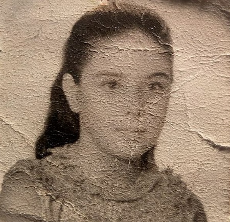 Julieta Vallina childhood picture