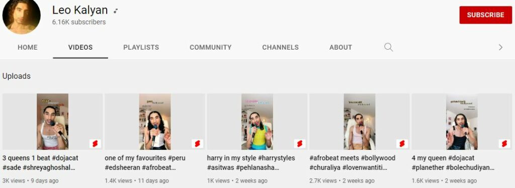 Leo Kalyan Youtube Channel