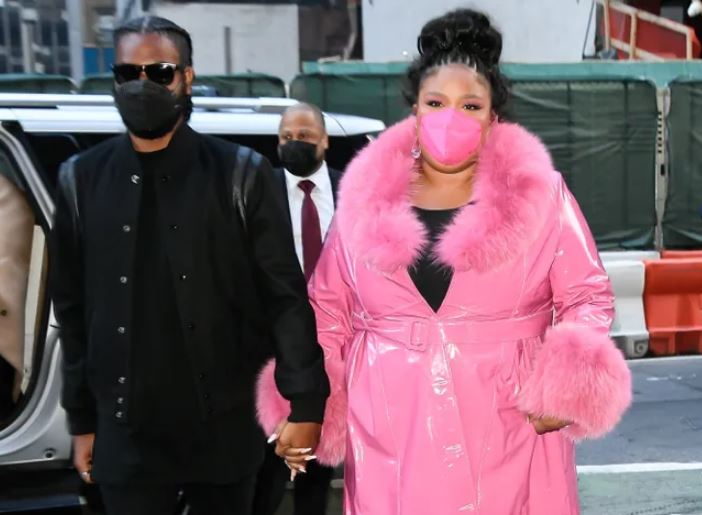 Lizzo made her red carpet debut with her boyfriend Myke Wright