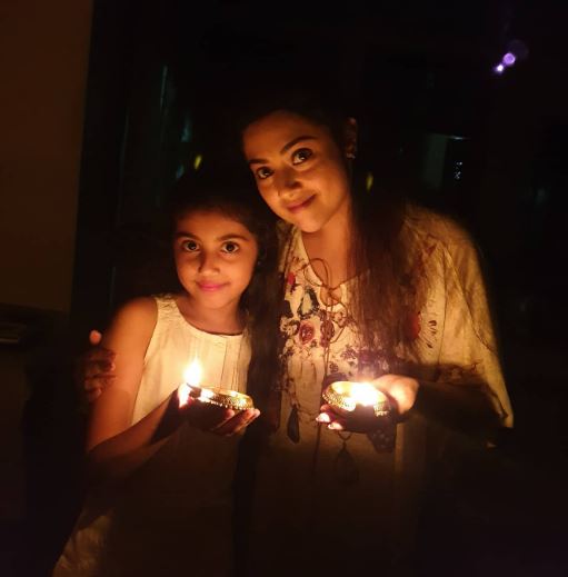 Meena celebrates Diwali