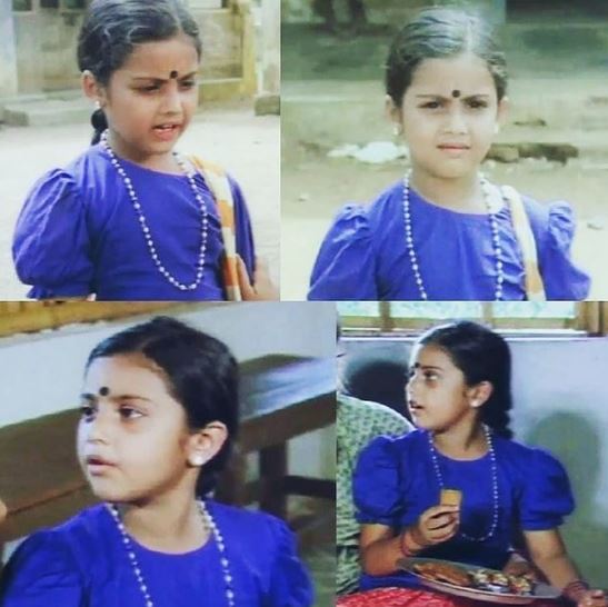 Meena childhood image