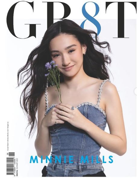 Minnie featured on various magazine articles