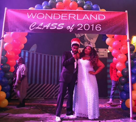 Myke hosted Wonderland Class of 2016 along with Lizzo