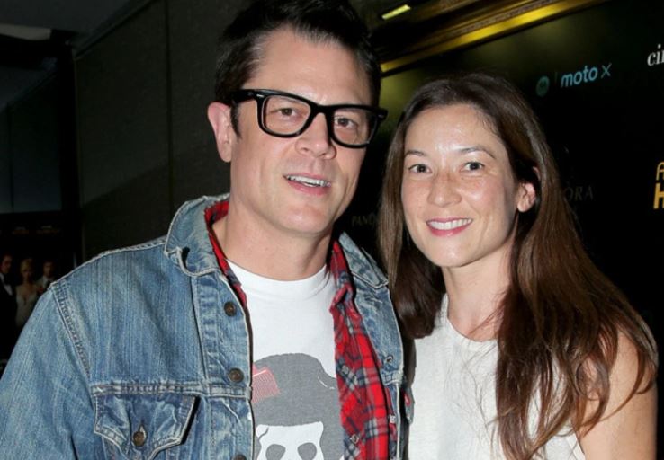 Naomi Nelson and Johnny Knoxville