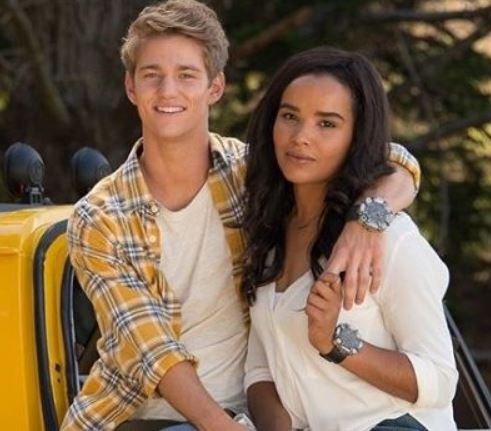 Nico Greetham with Zoe Robins