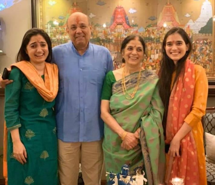 Nupur with her family