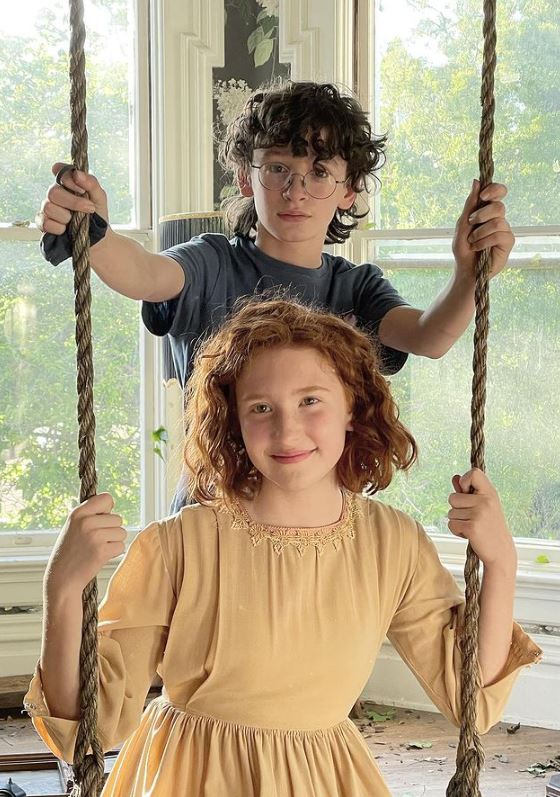 Olivea Morton and her fellow actor