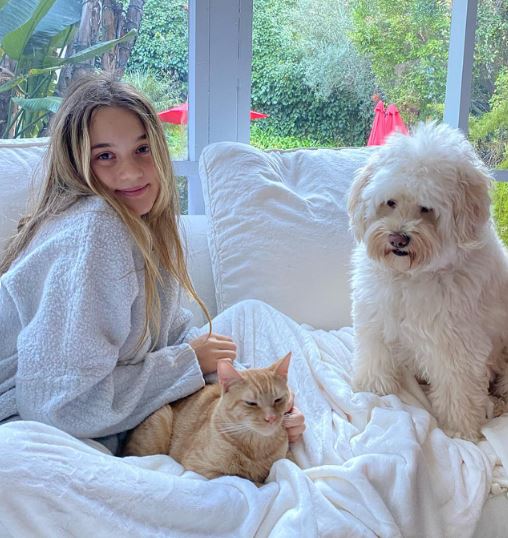 Orkin with her pets