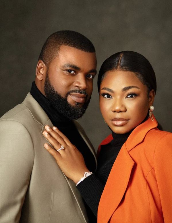 Pastor Blessed Uzochikwa with his fiancée