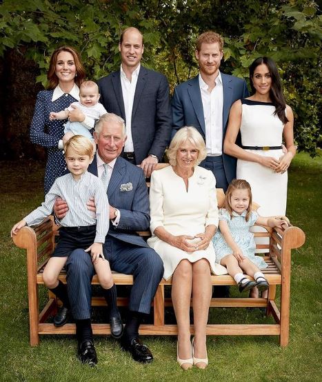 Prince Louis and his family