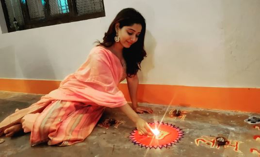Priya Mishra celebrates Diwali