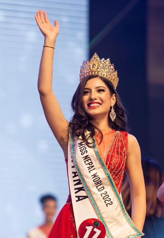 Priyanka Rani Joshi won Miss Nepal World 2022