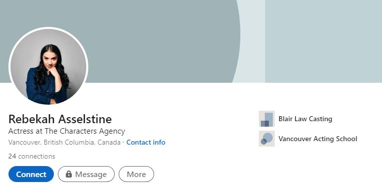 Rebekah Asselstine's LinkedIn account