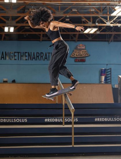 Ricci Tres is a Skateboarder