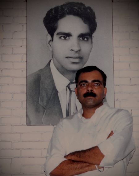 Sanjay Popli and his father