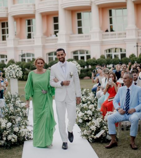 Sergio and his mother